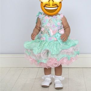 18-24m stunning 2pc cupcake dress